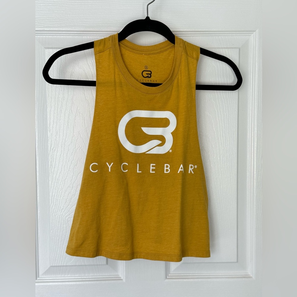 Cyclebar Logo Tank Yellow